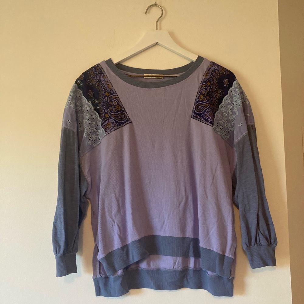 Free People Purple Top